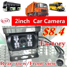 LSZ car Rear View CMOS Camera Reverse Backup Camera Rearview Parking 120 Degree IR Nightvision Waterproof 24V Bus Truck Camera
