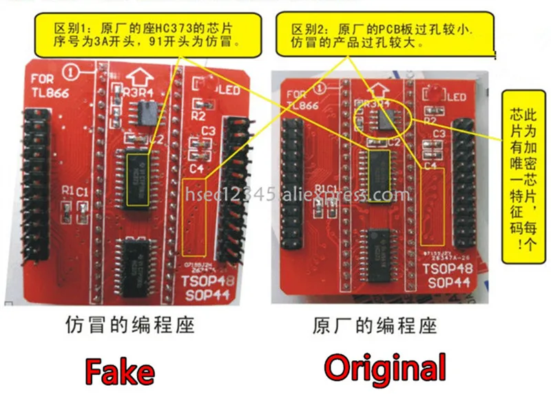 Оригинальные базовые адаптеры V3 SOP44 TSOP48 разъем адаптера для Minipro TL866 TL866CS TL866A TL866II