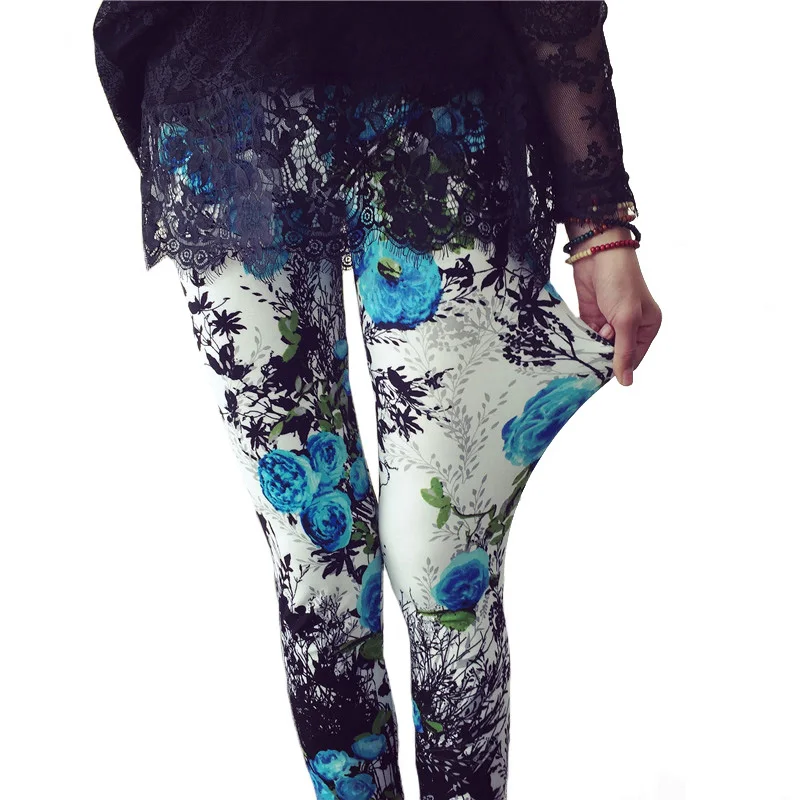 YGYEEG النساء أزياء يغطي الرجل الطباعة Leggins عالية الخصر طماق عارضة تجريب امرأة السراويل البوليستر اللياقة البدنية السراويل الربيع