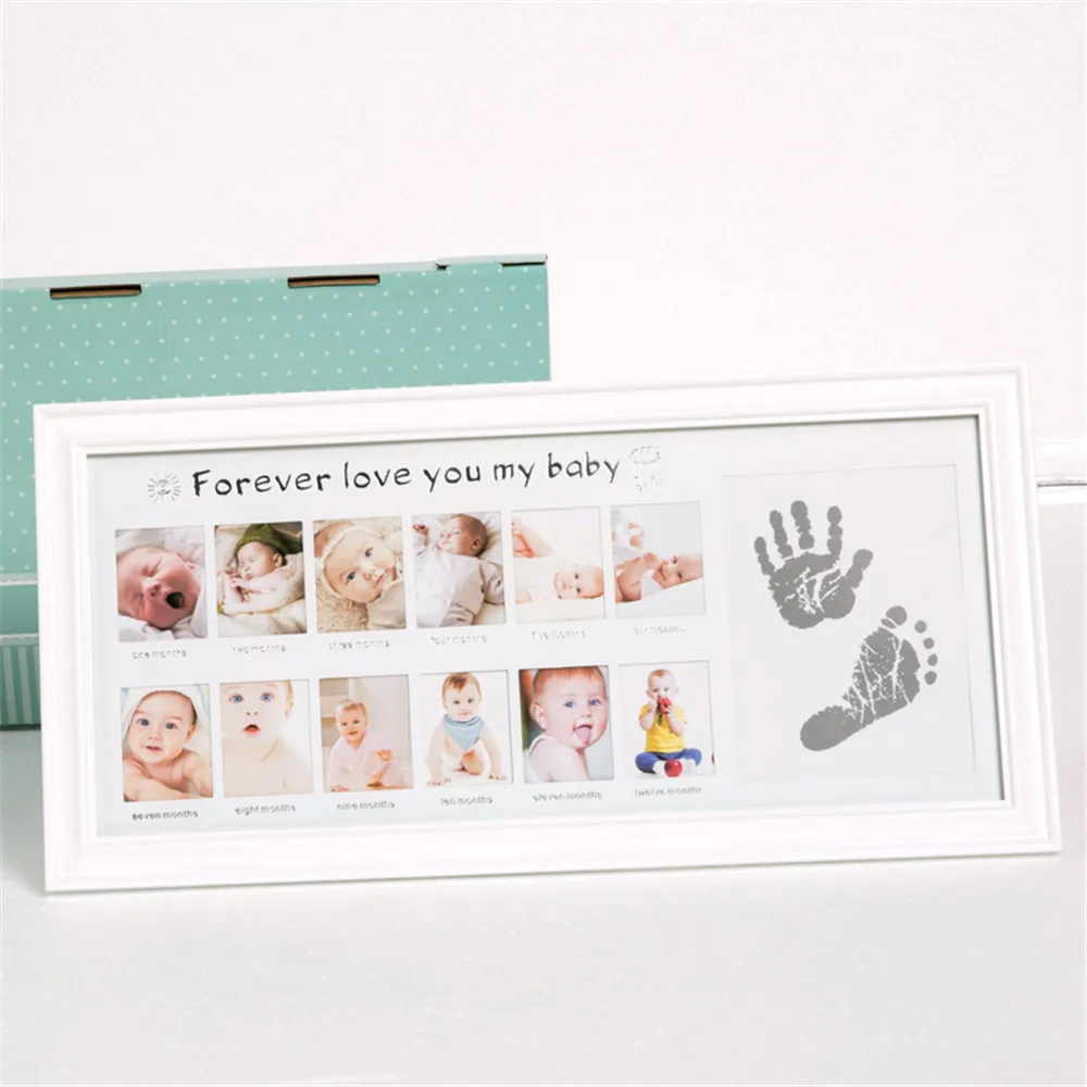 Taoqueen детские фоторамки новорожденных фоторамка стены для фотографий Handprint след