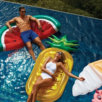 

Inflatable Fruit Pool Float Giant Inflatable Swimming Pool Bed Sofa Toys for Children flotadores para piscina