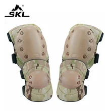 SKL Adult Military Tactical Knee Pad Elbow Pad Set Protective Combat Paintall Skate Outdoor Sports Safety Guard for BMX, Scooter SKL Adult Military Tactical Knee Pad Elbow Pad Set Protective Combat Paintall Skate Outdoor Sports Safety Guard for BMX, Scooter