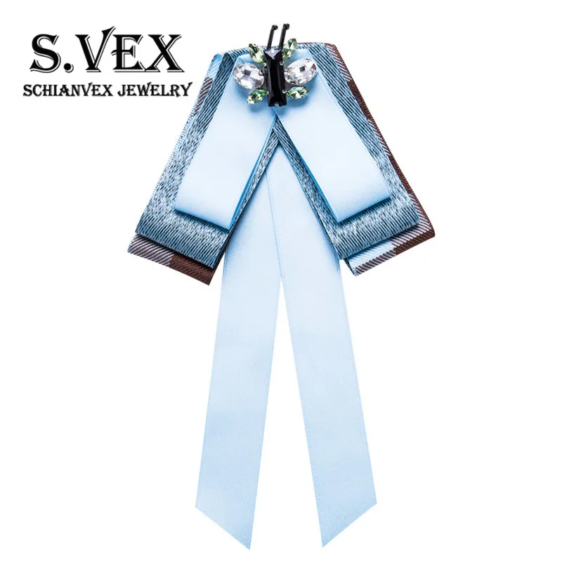 S. VEX 2018 барокко броши брошь цинковый сплав бантом галстук-бабочка воротник иглы