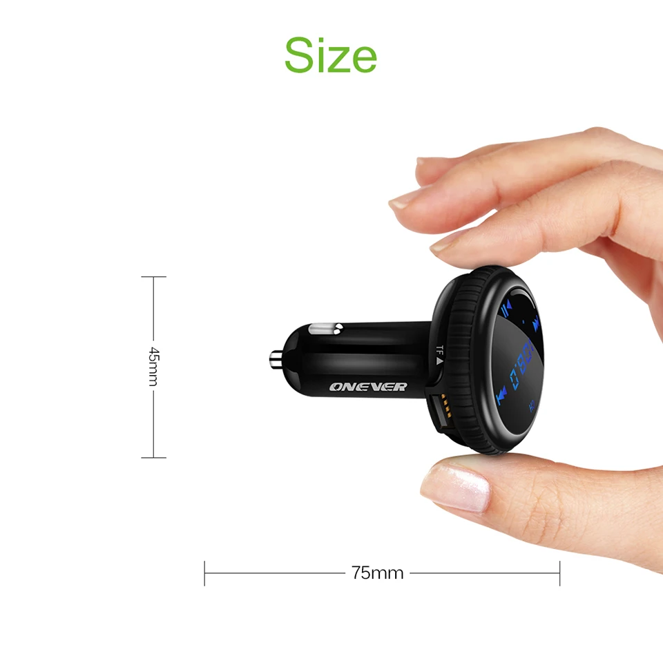 bluetooth fm transmitter car kit 10