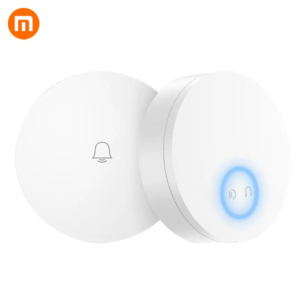 

Xiaomi Mijia linptech Self-generating Wireless doorbell WIFI Version No battery No wiring Power outage Phone view record