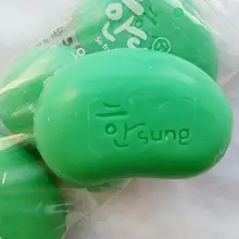 Дешевый корейский импорт мыло огурец свежего огурца мыло Отбеливание Омоложение поры улучшения состояния кожи