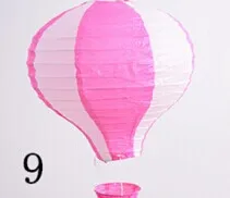 30 см/12 дюймов Висячие свадебные радужные воздушный шар бумажный фонарь для рождественской свадьбы детские украшения для детей подарок ремесло - Цвет: 9