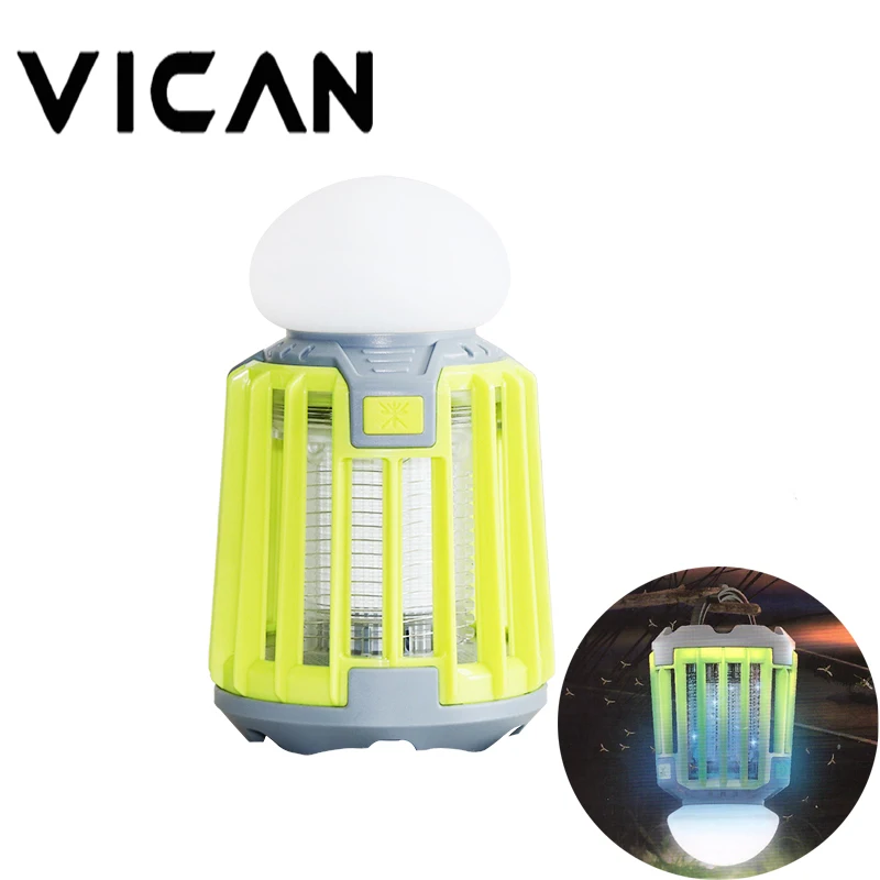 

Vican's Camping Lights for Tents Lantern with Mosquito Killer Waterproof Camping lamp Tent Accessories Outdoor Hanging 3 Light