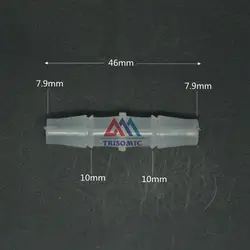 7.9 мм прямой разъем Пластик колючей разъем Материал pp шланг ПВХ трубки соединения Столяр установки аквариума