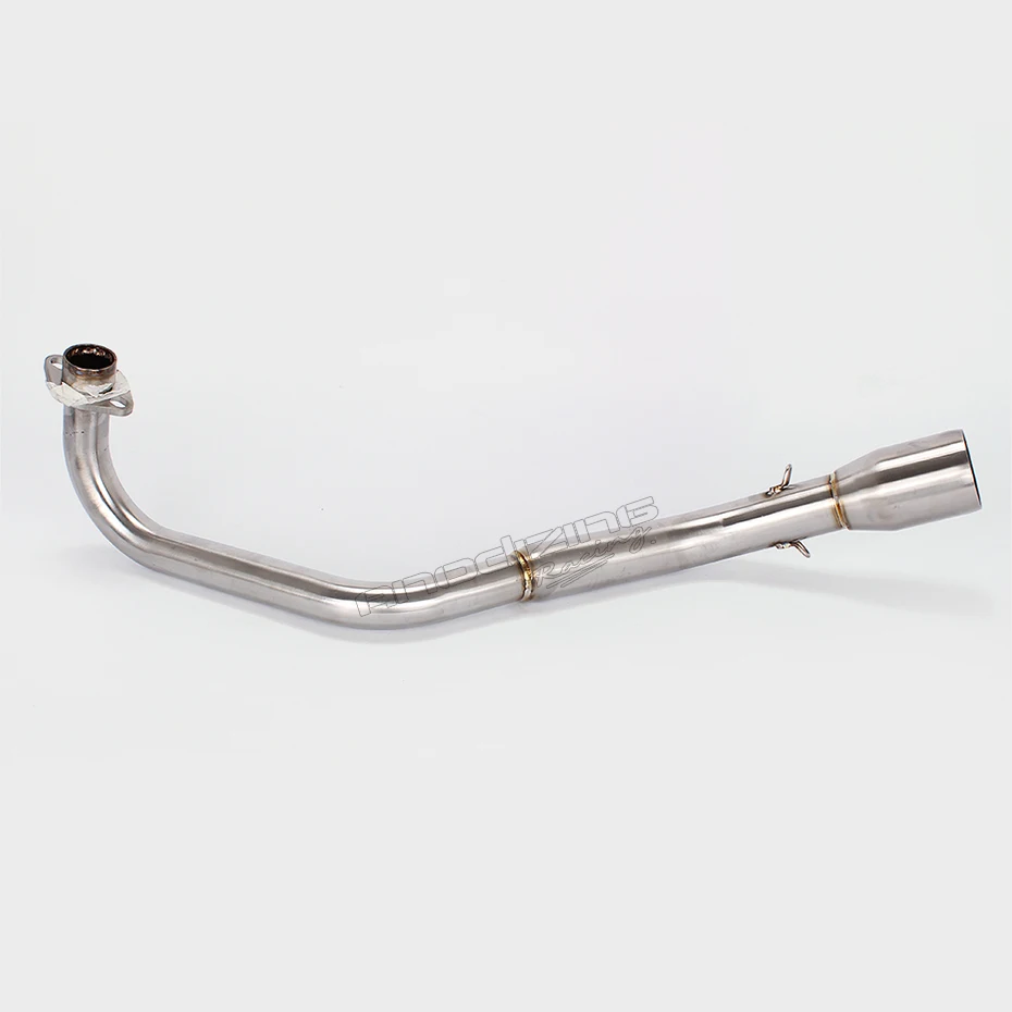 Выхлопная труба для мотоцикла, Модифицированная Соединительная труба, круглая средняя труба для HONDA GROM MSX125 SF 2013- Slip-On