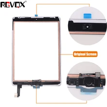 RLGVQDX with Home Button For iPad Air 2 For iPad 6 Touch Screen Digitizer Replacement A1567 A1566 With Adhesive Front Glass RLGVQDX with Home Button For iPad Air 2 For iPad 6 Touch Screen Digitizer Replacement A1567 A1566 With Adhesive Front Glass