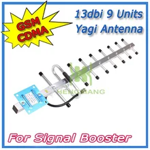 13dBi 9 единиц CDMA GSM наружная антенна Yagi 960 мГц 824 внешняя антенна для мобильного телефона усилитель сигнала N разъем