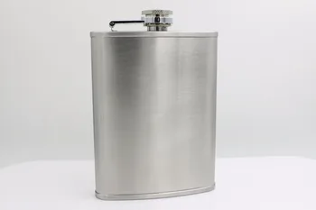 

Wholesale 2pcs Screw Cap Portable Stainless Steel 6oz Pocket Hip Flask mini 4oz 5oz Alcohol Whiskey Liquor 7oz wine pot Funnel