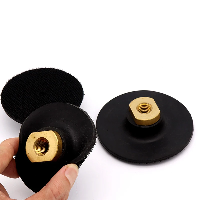 Buy 3'' 4'' 100mm M10 M14 Rubber based Sanding and