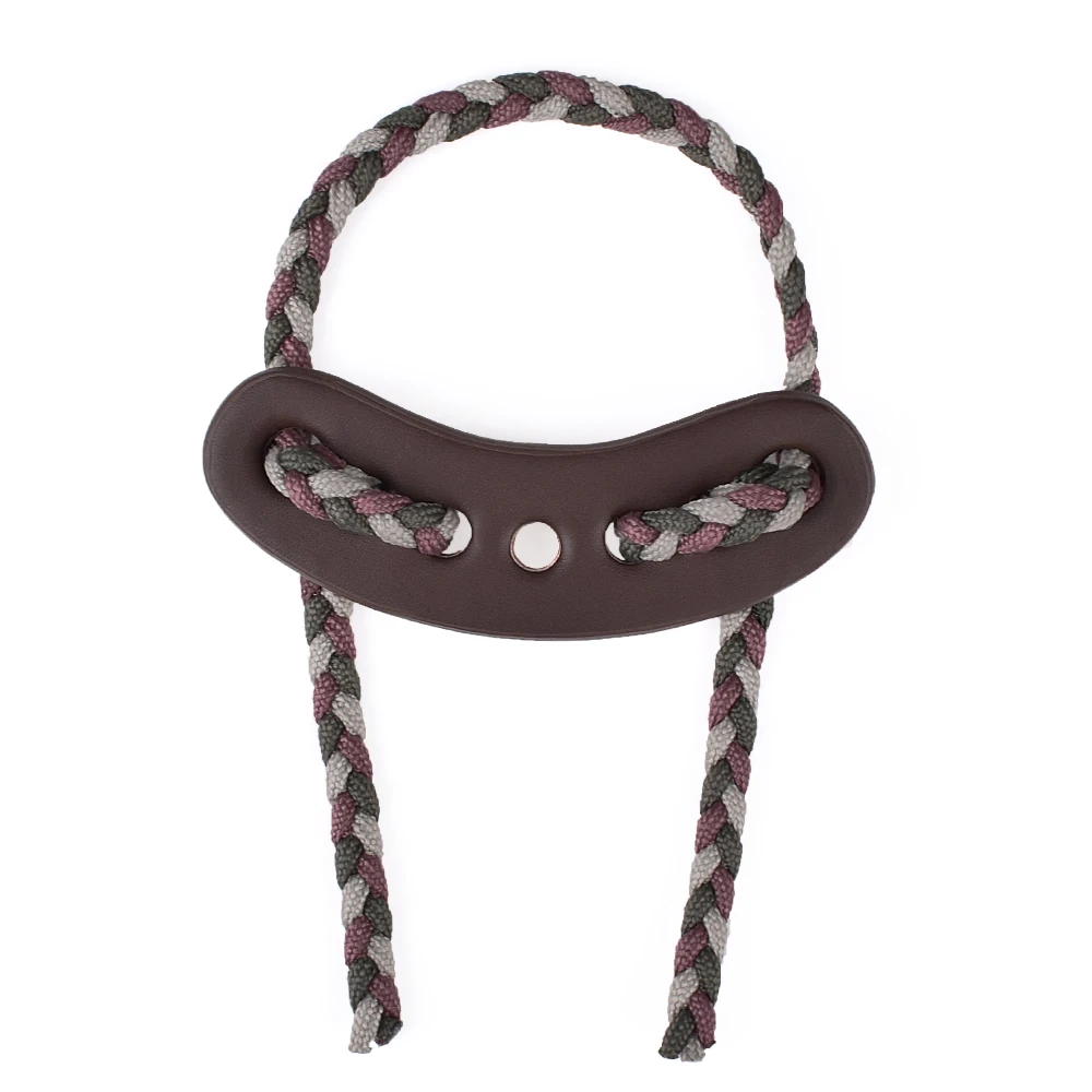 1 Pc Camo Color Archery Bow Wrist Sling Braided Cord Rope Strap