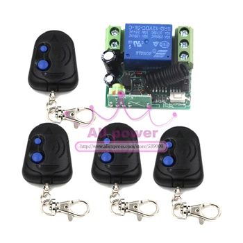 

Safe Z-Wave 315/433MHz RF Wireless Remote Control Light Switch DC 12V 10A Can Work With Broadlink Pro