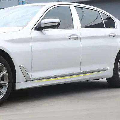 

Chrome Side Car Body Molding Cover Trim 6pcs For BMW 5 Series G30 2017 2018