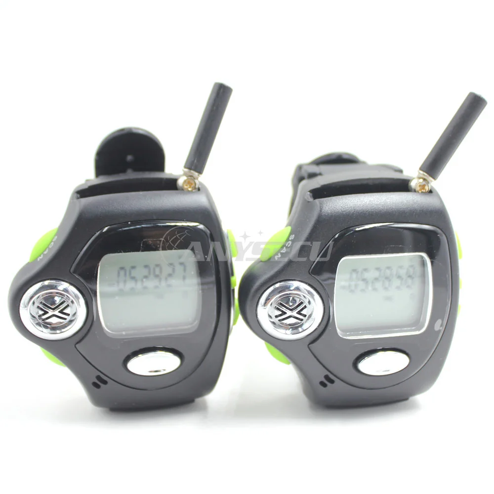 

A pair multicolor mini walkie talkie watch RD-820 wristwatch 2 way radio Multi Frequency optional