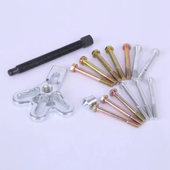 

GYTB 16Pcs Balancer Puller Steering Wheel Set Gear Crankshaft Damper Tool Kit Gear Pullery Repair Kit
