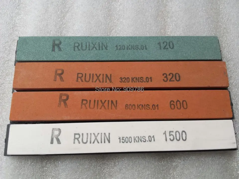 

4pcs/set origin Ruixin knife sharpening stone 120#320#600#1500# whetstone for knife sharpener system