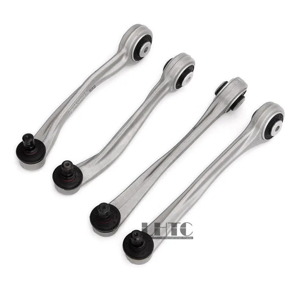 4Pcs Front Upper Control Arm Ball Joint Assembly Set For Audi A4 S4 B8 A5 Q5 RS5 (OE#: JTC1179 / JTC1180 JTC1181 / JTC1182)