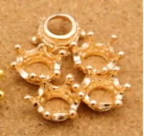 

50pcs fashion Three-dimensional imperial crown accessories 12*12MM bronze Antique silver KC gold craft Jewelry finding DIY