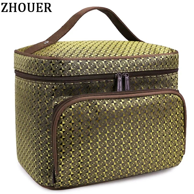 Buy Woman Cosmetic Bags Big Necessary Travel Toiletry Bag Letter Pattern