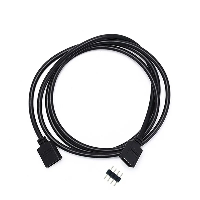 

4Pin Extension Wire Cable Cord Connector RGB 5050 3528 LED Strip Light connecotr wire With needle for 5050 RGB LED Strip Light