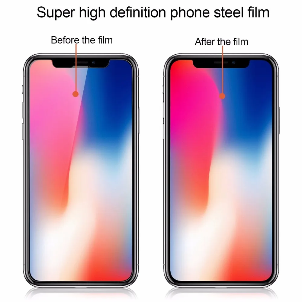 10-PCS-Lot-10PCS-Tempered-Glass-For-iPhone-X-XS-MAX-6-6s-7-8-Plus