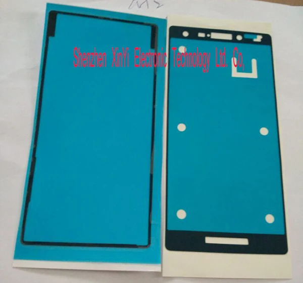 10set/lot(20pcs) OEM Front Housing Frame + Battery Back Door Adhesive Sticker for Sony Xperia M2 D2303 / Dual D2302 Free Ship | Мобильные