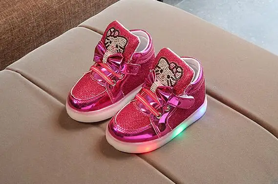 

AI LIANG Children Shoes Led Girls Sneakers Autumn Winter Spiderman Flasher Kids Fashion Sports Shoes Boys Led Light Shoes