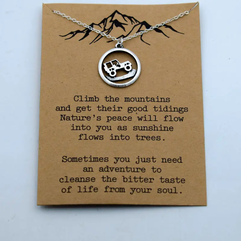 

SanLan Jeep Necklace for Women