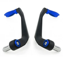 Авто-мотоцикл 7/8in ручки тормоза и сцепления, обработанные на станке с ЧПУ Защита для рук Защита рук