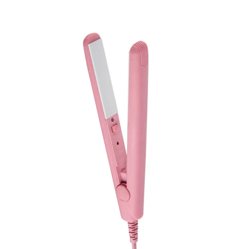 Женские электрический выпрямитель для волос мини розовый Керамика щипцы пушистые волны бигуди кукурузы железа пульсация гофра