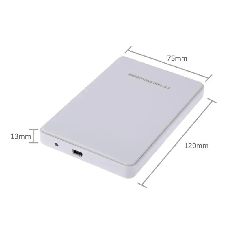 Портативный внешний чехол для жесткого диска 2 5 дюйма IDE USB 0 корпус с кабелем