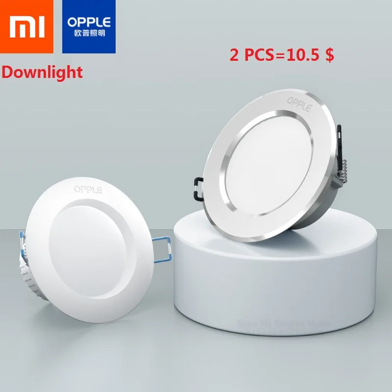 

Xiaomi Opple LED Downlight 3W 220V 120 Degrees Ceiling Recessed Light White Warm Light Round Ceiling Bright Lamp For Home Office