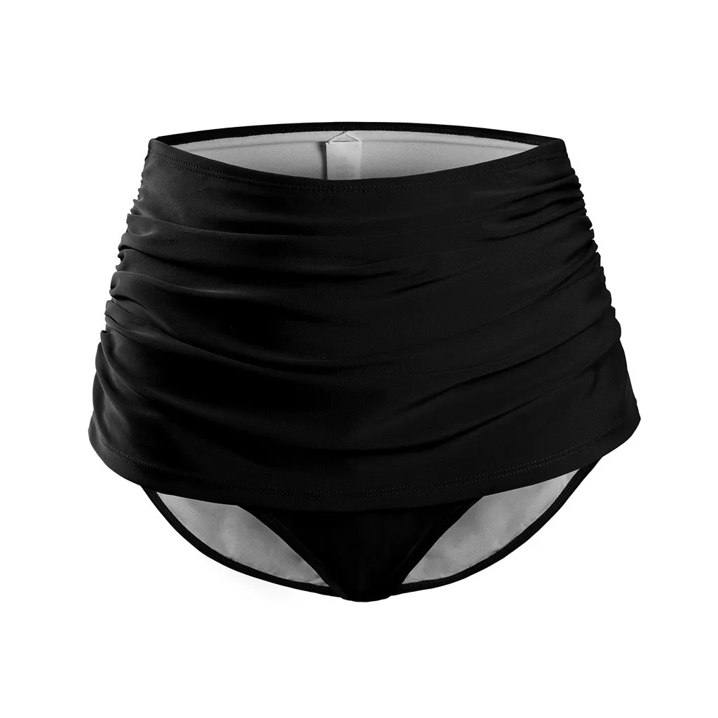

Women High Waist Bikini Bottoms Swim Briefs Beach Shorts Stretch Pant Swimwear Beachwear Bathing Suit Maillot De Bain #EX