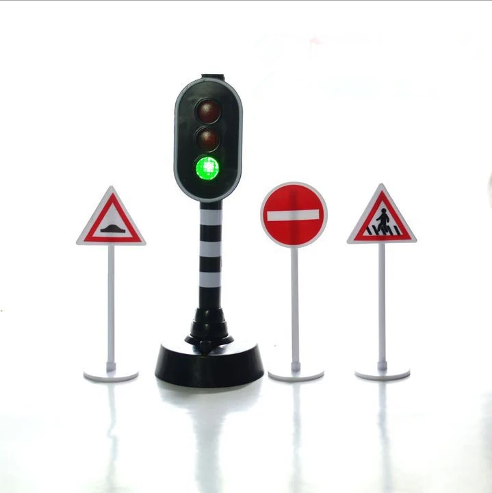Buy Traffic Light Toy Educational Mini Electric Train