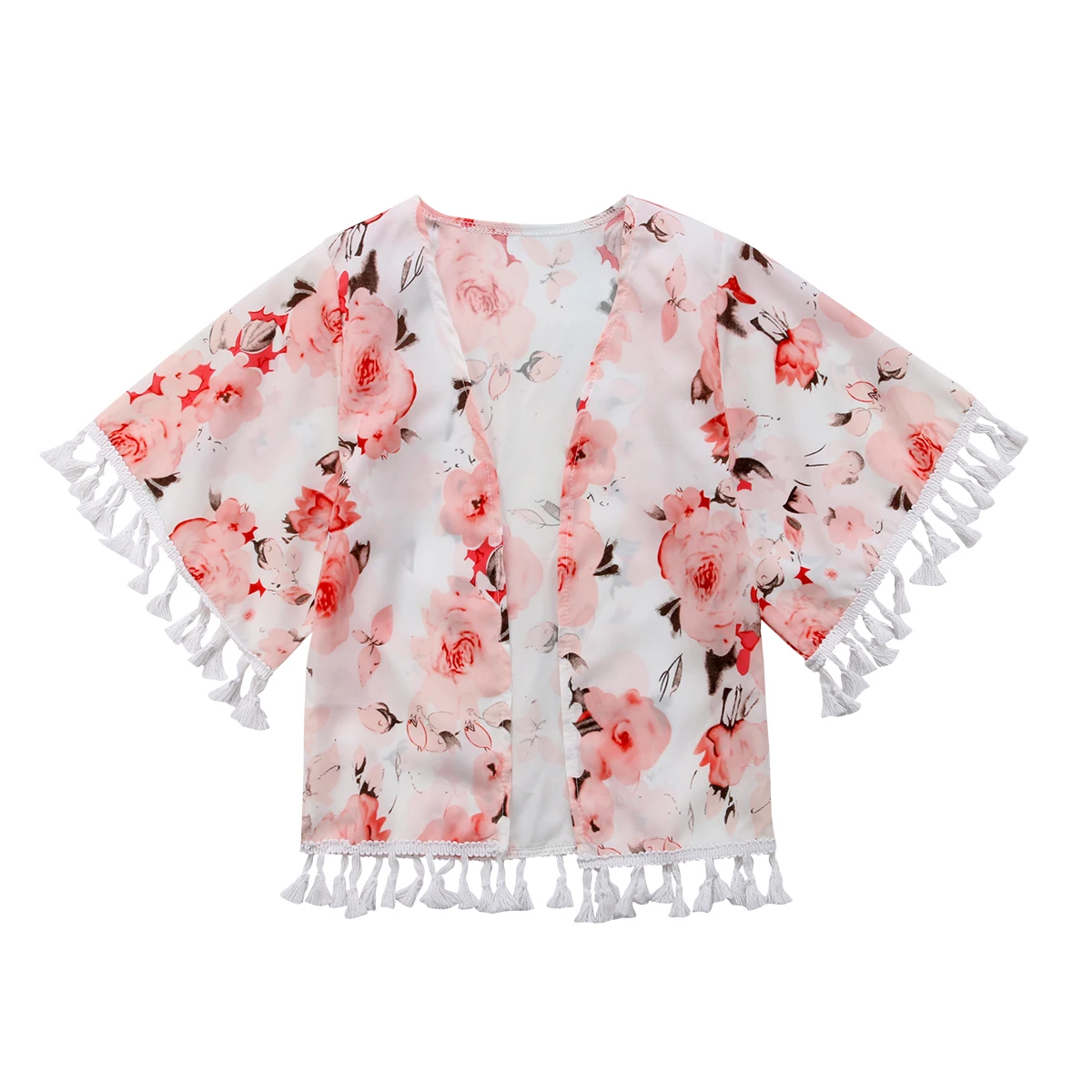 

Summer Toddler Baby Girl Boho Swimwear 6M-5T Kimono Cardigan Shirt Blouse Beach Cover Up Tops Beachwear
