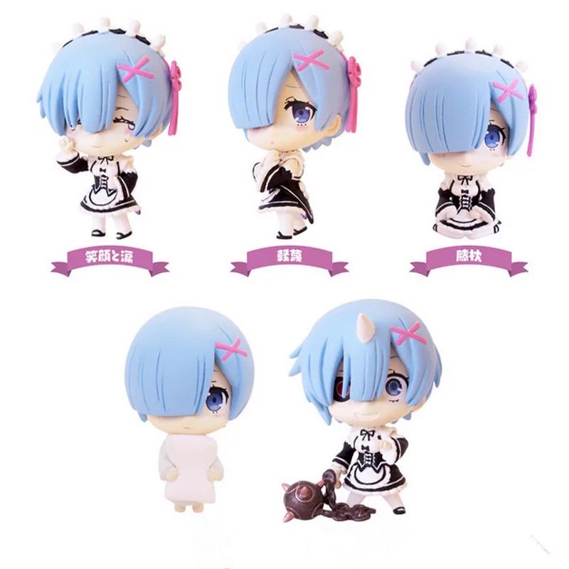Newest Re:Zero - Starting Life in Another World 2 Collection Model Rem Action Figures Nendoroid 5 Styles Model Doll Toy Kid Gift Newest Re:Zero - Starting Life in Another World 2 Collection Model Rem Action Figures Nendoroid 5 Styles Model Doll Toy Kid Gift