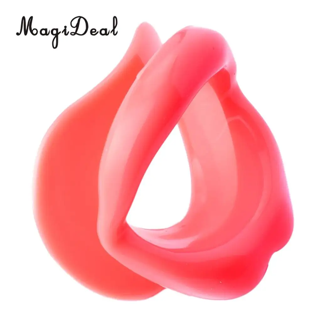 New Design Silicone Face Slimmer Anti-aging Anti-wrinkle Face Slimmer Exerciser Rubber Mouth Muscle Tightener