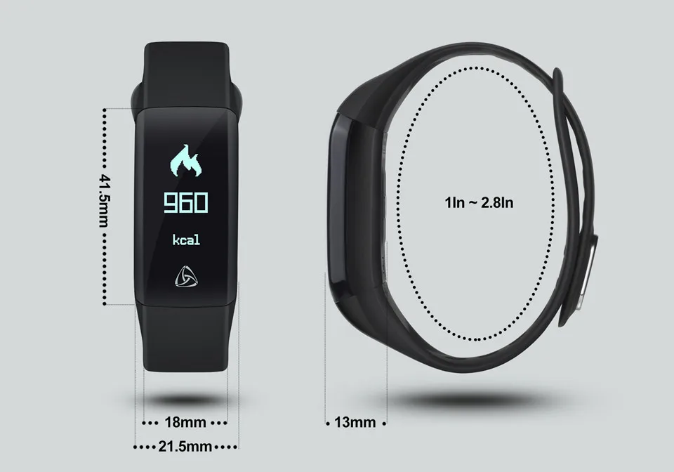 August SWB200 Smart Wristband Fitness
