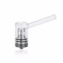 510 Wax Tank Atomizer Clearomizer with Glass Mouthpiece Attchment Quartz Coilless fit for 15W - 40W Box Mod Pen Battery e cigar 510 Wax Tank Atomizer Clearomizer with Glass Mouthpiece Attchment Quartz Coilless fit for 15W - 40W Box Mod Pen Battery e cigar