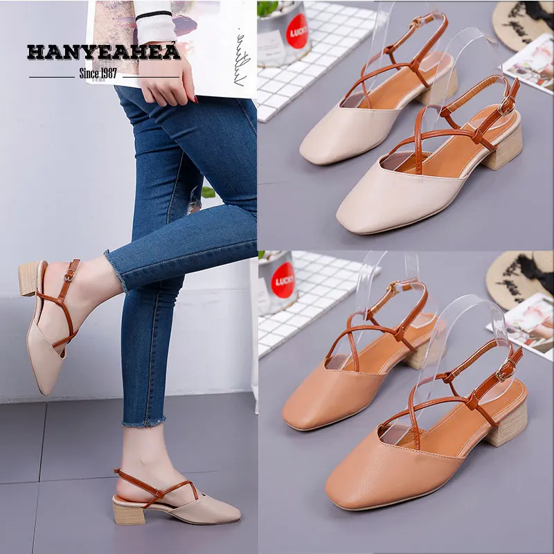

Solid Sandalias De Verano Para Mujer Fashion Sweet High Heels Sexy Elegane Solid Sandalias De Verano Para Mujer