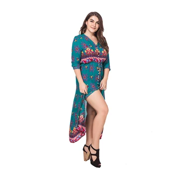 

Summer Beach Plus Size Clothing Dresses For Women