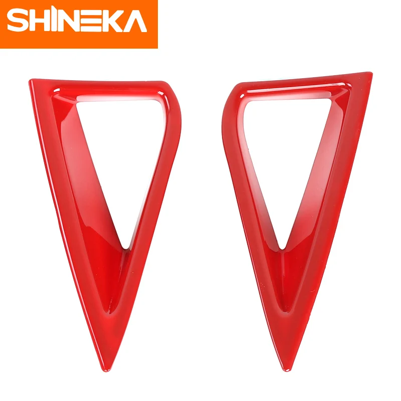 SHINEKA ABS новейший и популярный наружный дневной ходовой светильник, декоративная крышка, защитные наклейки для Ford Mustang+, автомобильный Стайлинг