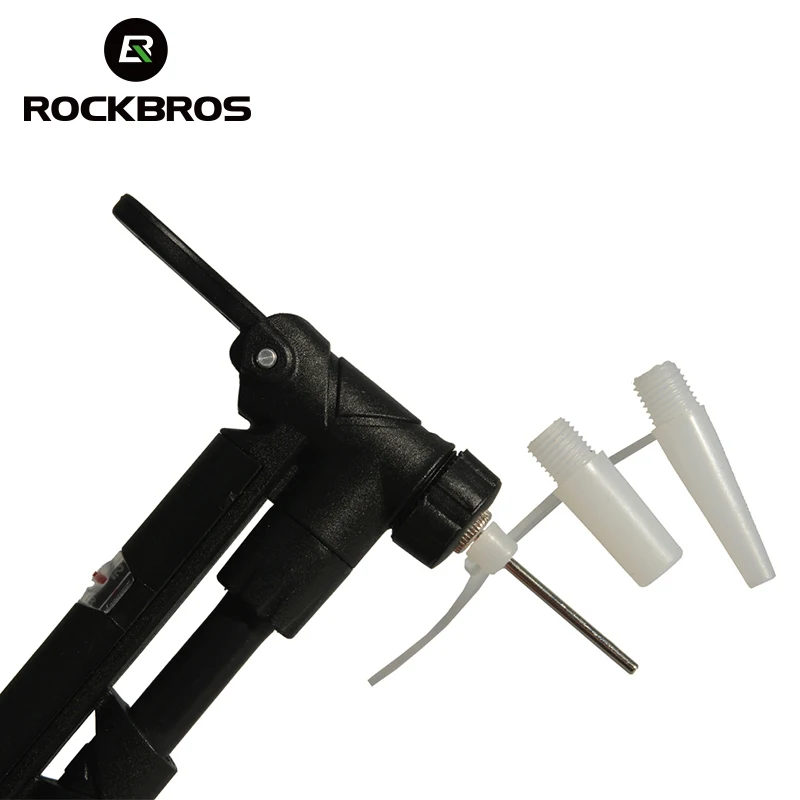 

ROCKBROS Multifunction Cycling Bike Bicycle Pumps Gas Nozzle Converters Basketball Gas Nozzle Head Fit Schrader Presta Valve