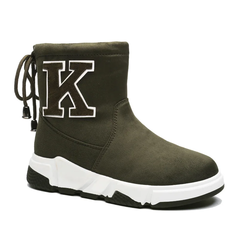 

2018 New Women Boots Winter Snow Boots Casual Ankle Shoes Warm Winter Shoes Snow Women Shoe Plus