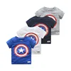 2018 Summer Kids Boys Short Sleeve T Shirts Cotton Captain America T Shirt Baby Boy Tops Tee Shirt children Clothing 1