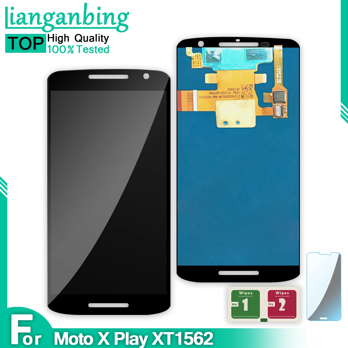 100% протестированный рабочий ЖК-дисплей для Motorola Moto X Play XT1561 XT1562 XT1563 XT1565 сенсорный